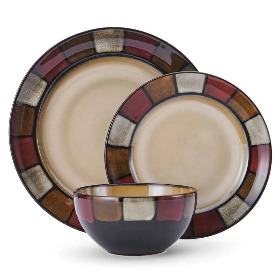 Taos 24 Piece Dinnerware Set, Service for 8