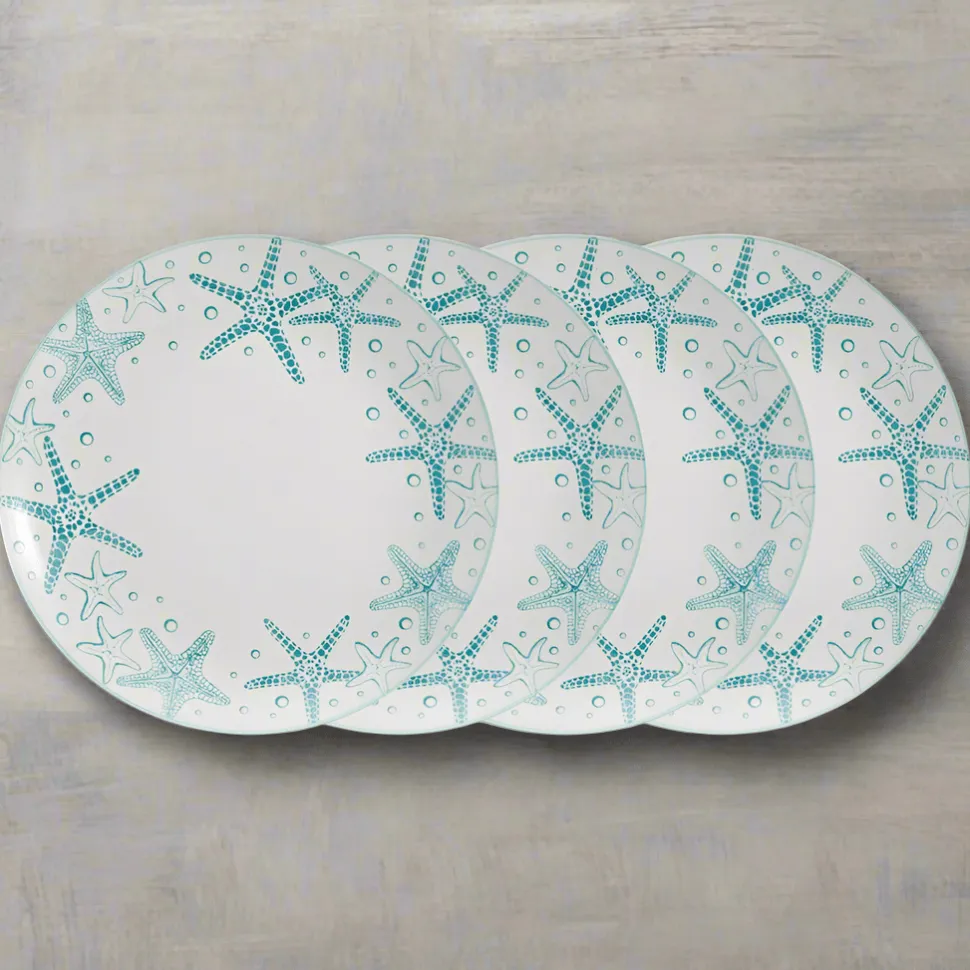 Venice Set of 4 Dinner Plates