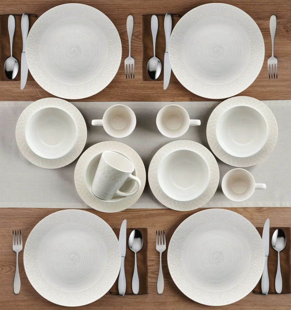 Vera 16 Piece Dinnerware Set, Service for 4