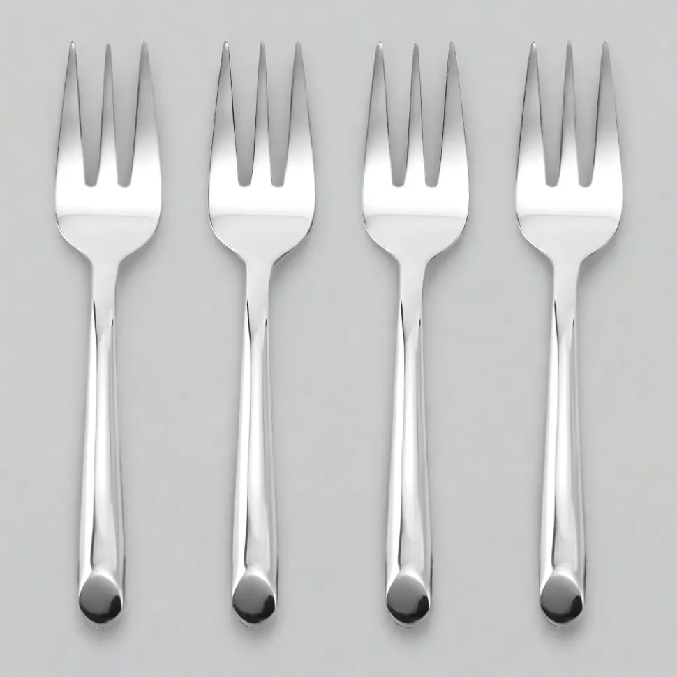 Wave Set of 4 Appetizer Forks