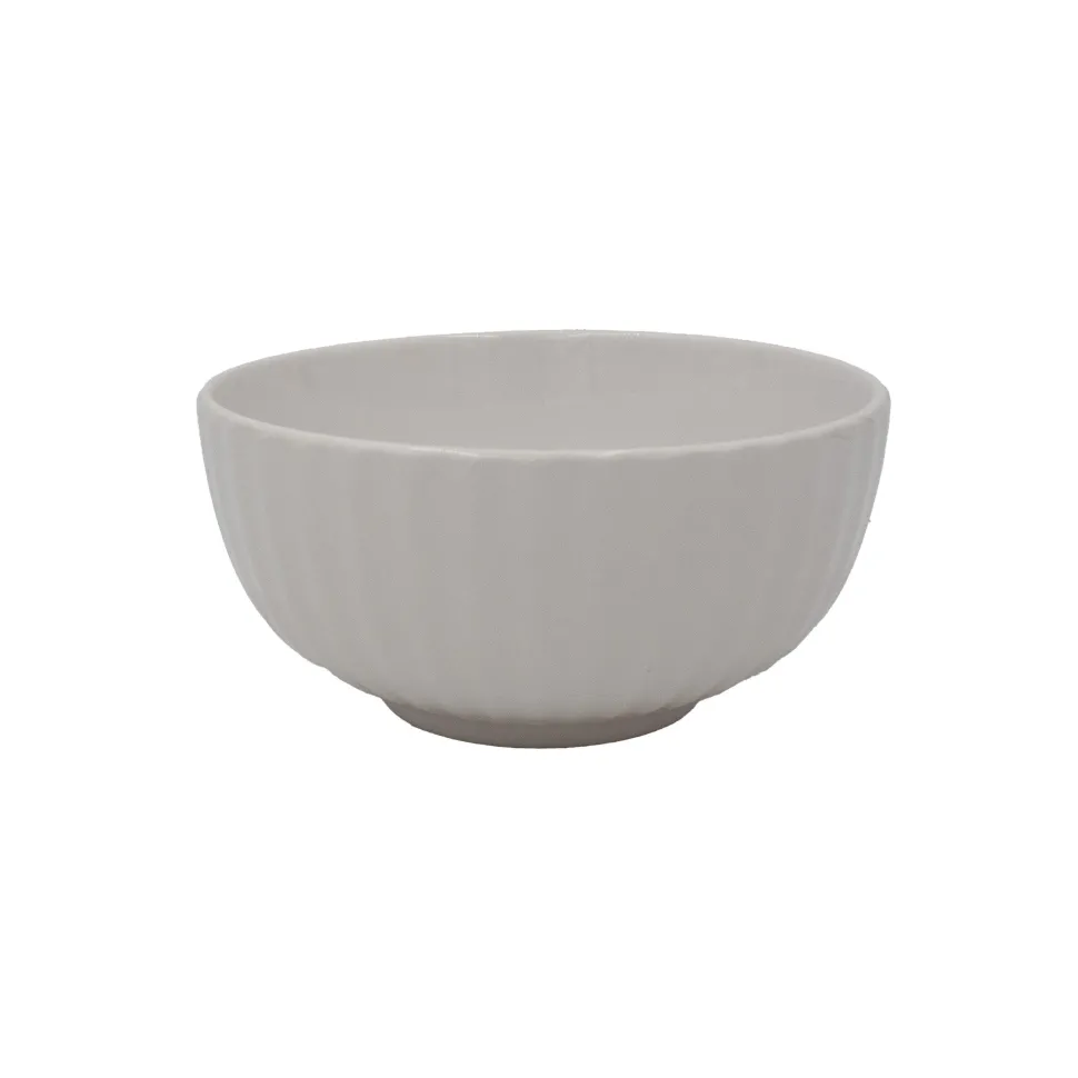 White Embossed 32 Piece Dinnerware Set, Service for 8
