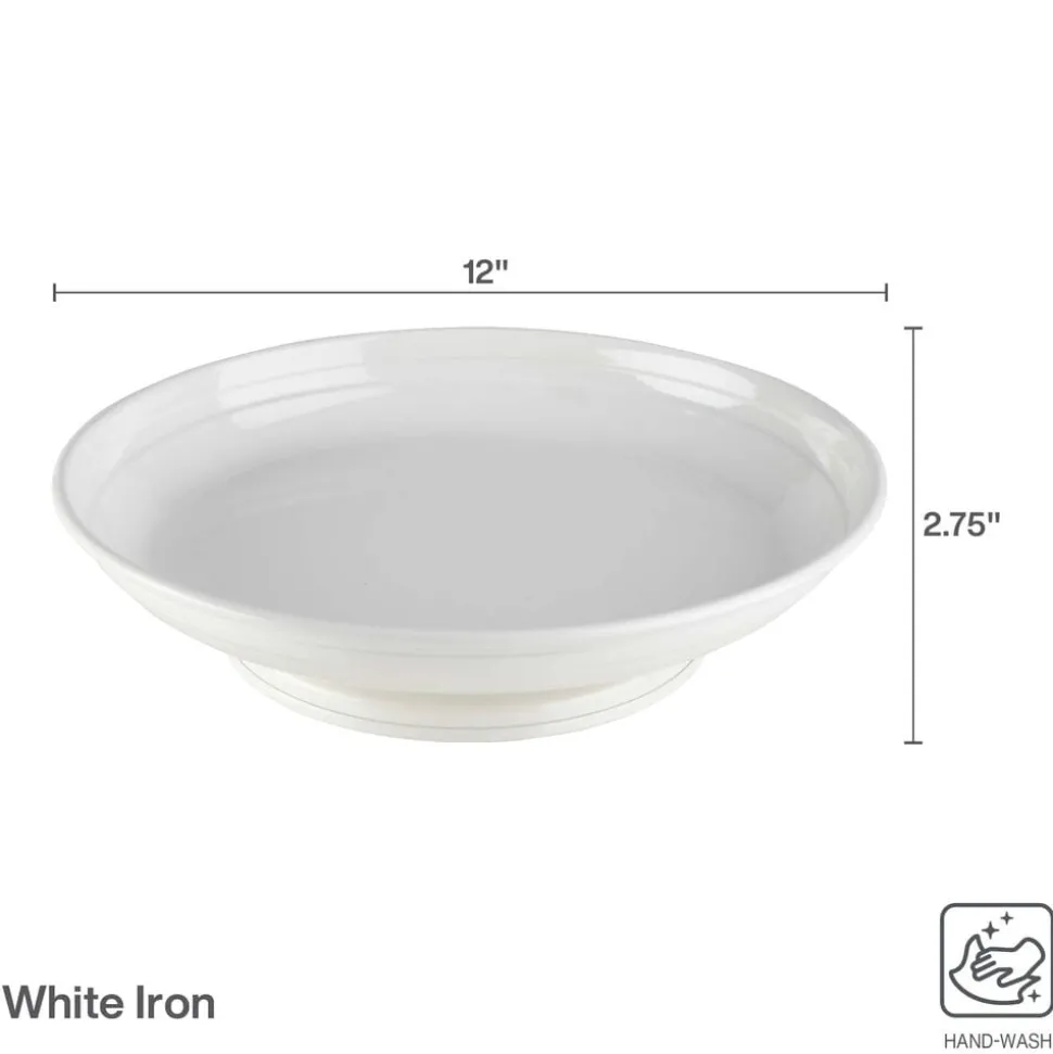 White Metal Lazy Susan