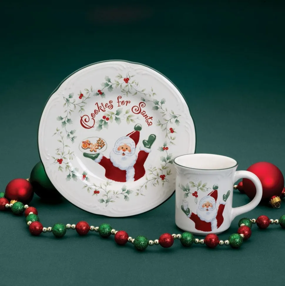 Winterberry® Cookies and Milk for Santa Set