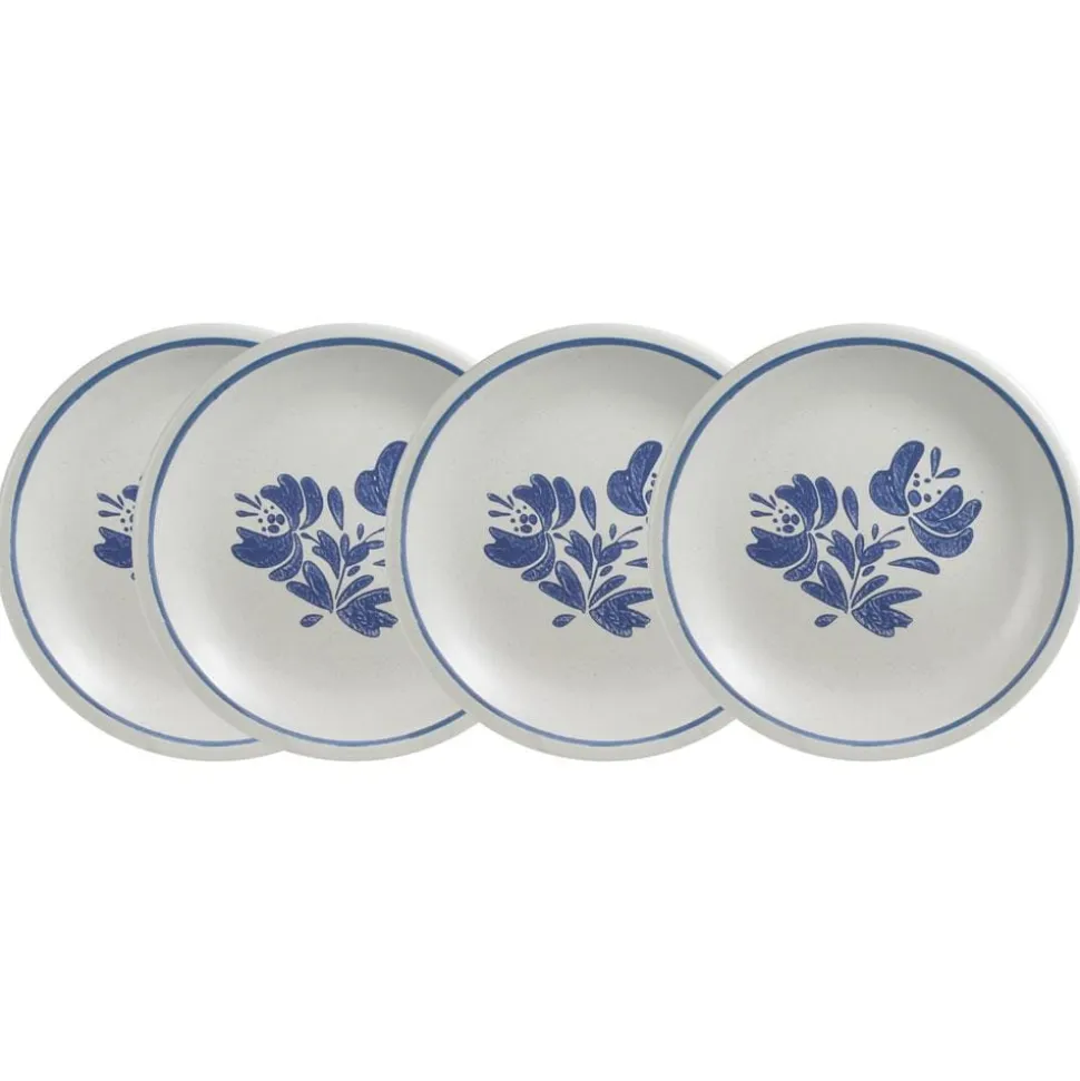 Yorktowne Set of 4 Salad Plates